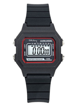 Montre enfant Tekday sport noire
