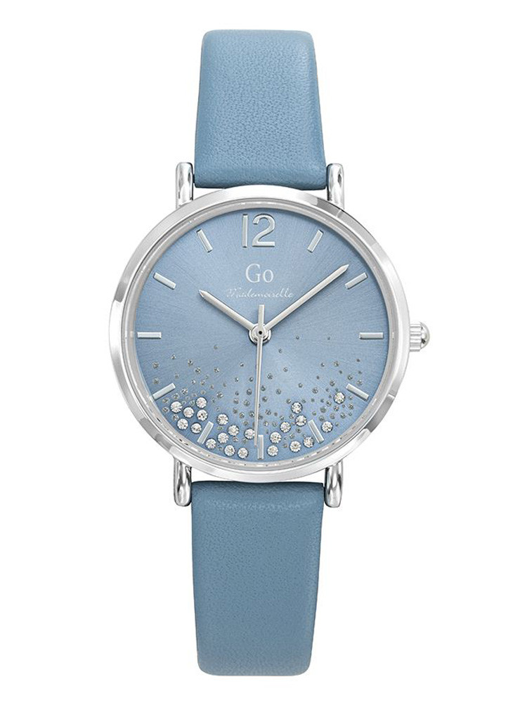 Montre tendance Go Girl Only bleu strass