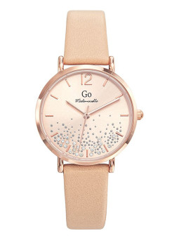 Montre tendance Go Girl Only champagne strass