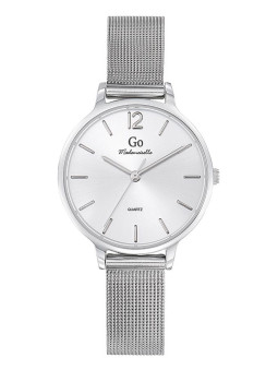 Montre femme Go bracelet milanais Argenté