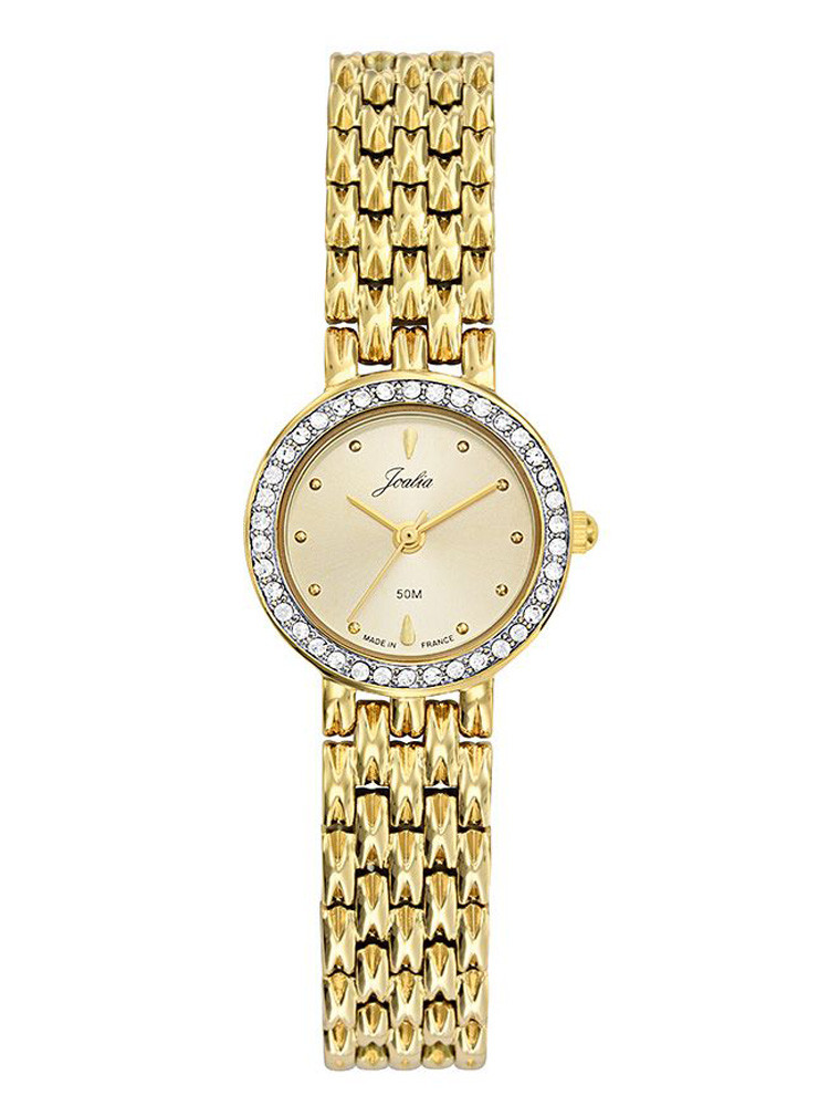 Montre fine Joalia dorée bracelet bijou