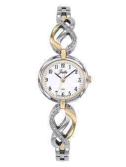 Montre femme Certus Joalia bicolore et pierres