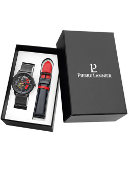Coffret montre homme automatique Pierre Lannier 2 bracelets