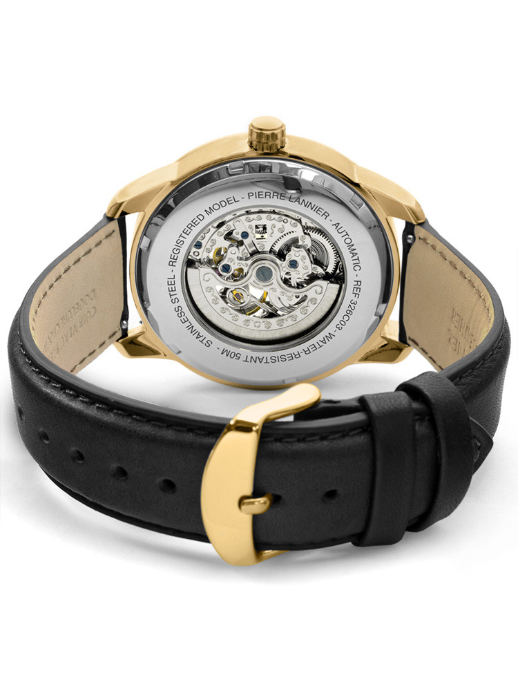 Montres homme sales avec mecanisme apparent
