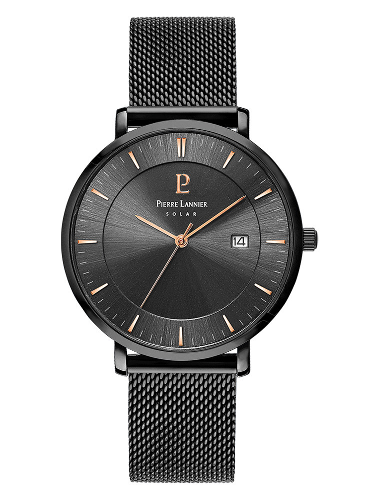 Montre Pierre Lannier homme Made in France à énergie solaire