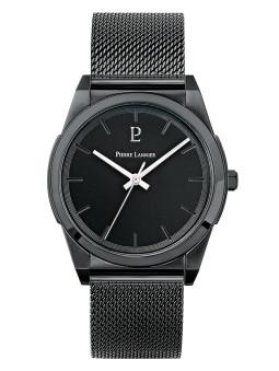 Montre homme Pierre Lannier acier noir