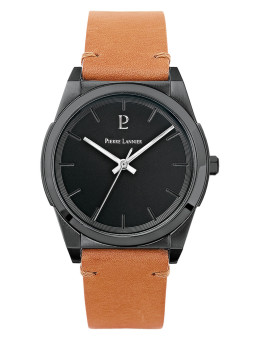 Montre homme Pierre Lannier cuir camel