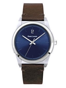 Montre homme Pierre Lannier cuir marron