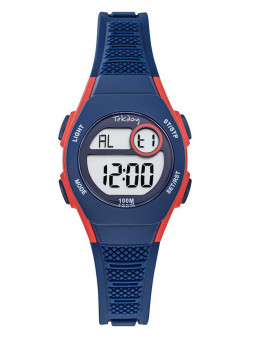 Montre digitale Tekday sport bleue