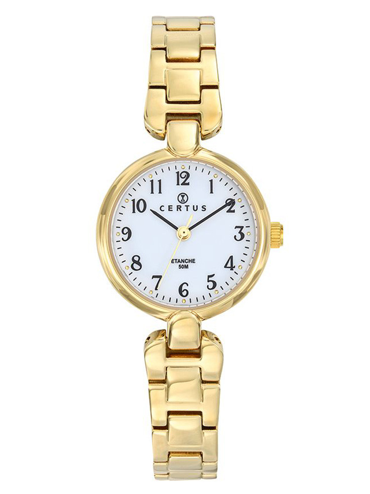 Montre dorée femme Certus