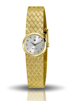 Montre femme LIP Henriette acier doré