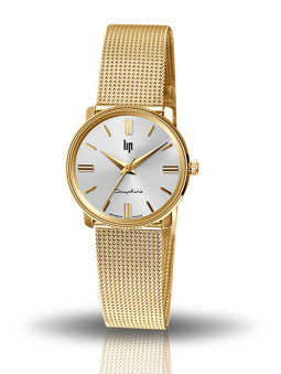 Montre LIP DAUPHINE acier doré