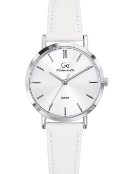 Montre femme Go bracelet blanc