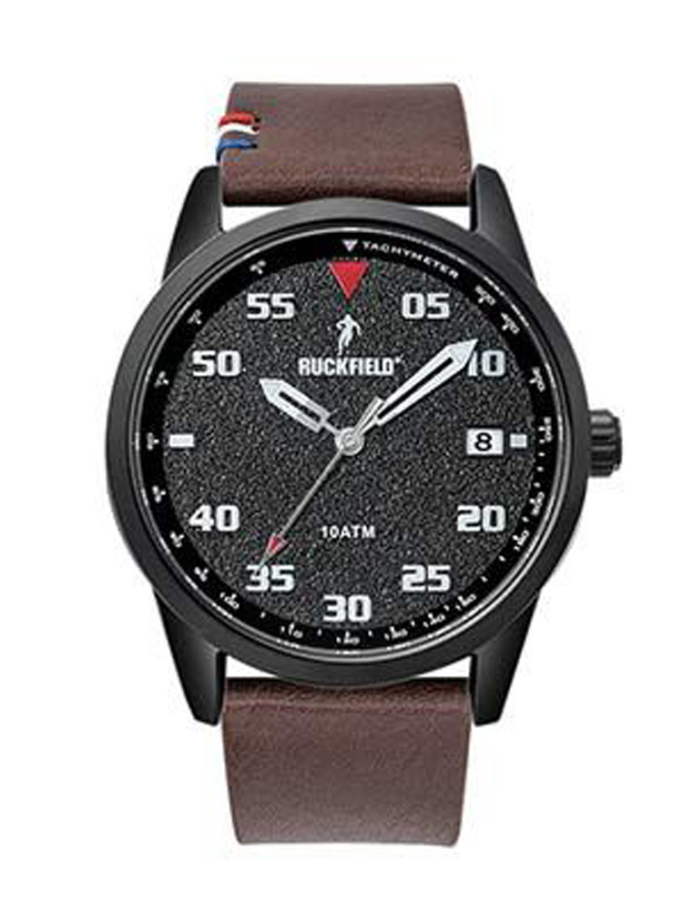 Montre Bracelet RUCKFIELD - Cadran Argenté, Neuf Avec étiquettes, Pour Homme