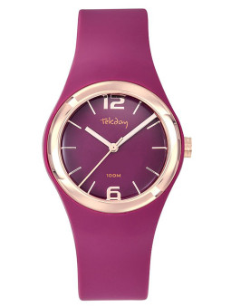 Montre Tekday violette et...