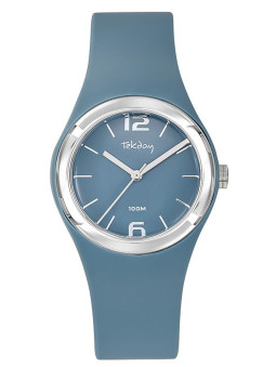 Montre Tekday bleue moyen