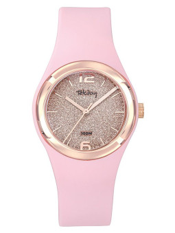 Montre Tekday rose et...