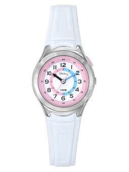 Montre enfant Tekday blanche