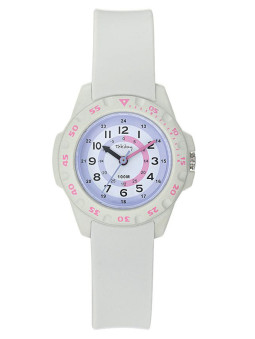 Montre enfant Tekday blanche