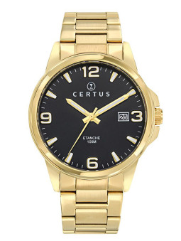 Montre homme Certus dorée...