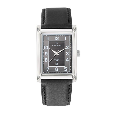 Jolie montre homme Certus rectangulaire vintage - Main Image