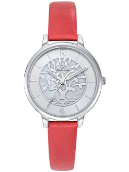 Montre femme Go cuir rouge...