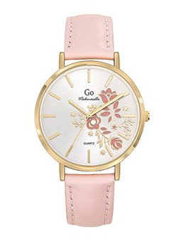 Montre femme Go rose dorée...