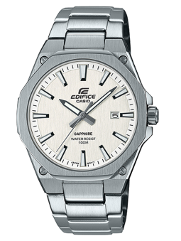 Montre Casio verre saphir ultraplate cadran gris EFR-S108D-7AVUEF - style simple