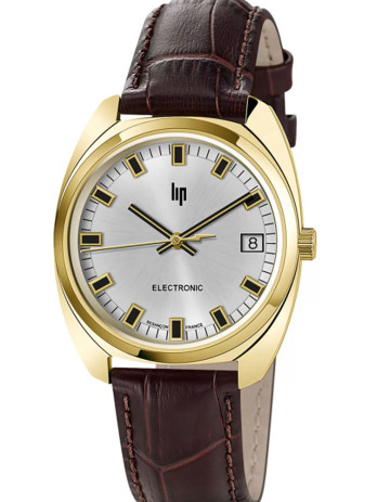 Montre homme LIP Général de Gaulle 671022 - style vintage vue de face