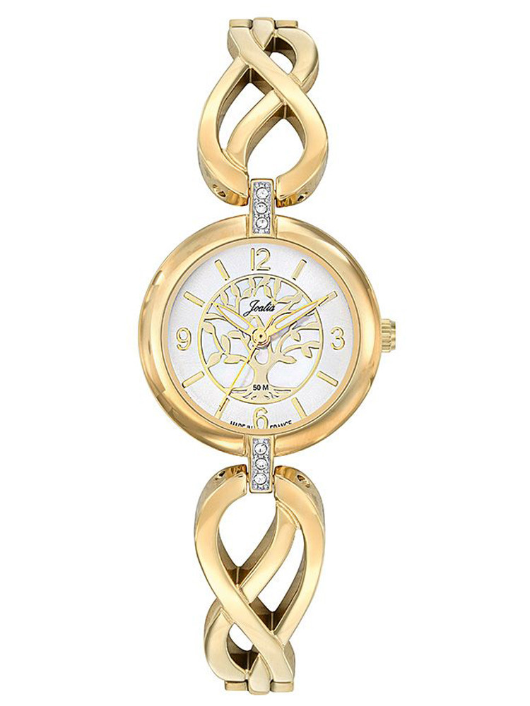 Montre femme dorée Joalia arbre de vie 630684 - Style bijou