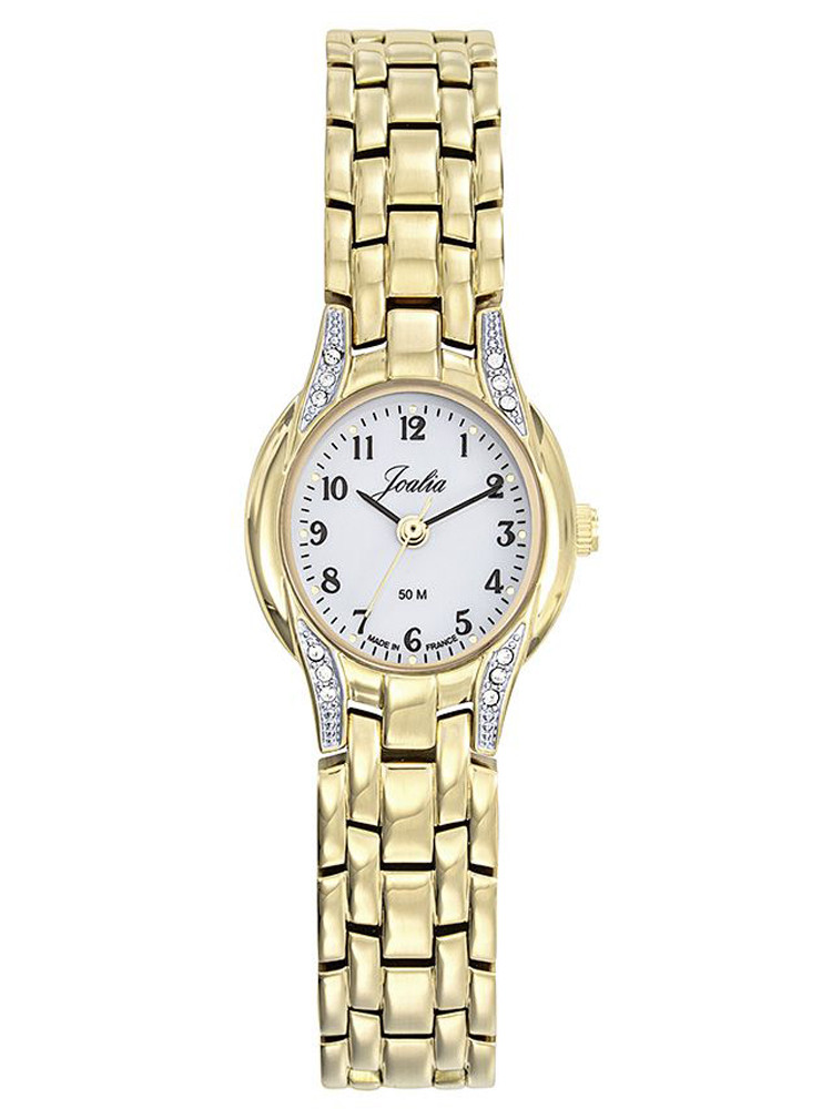 Montre femme dorée Joalia strass 631033 - style raffiné et élégant