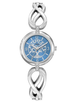 Montre Joalia femme cadran bleu arbre de vie 633470 - style bijou