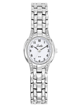 Montre femme Joalia couleur argent strass 633479 - style raffiné