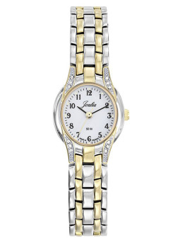 Montre femme Joalia bicolore strass 634120 - style raffiné et élégant