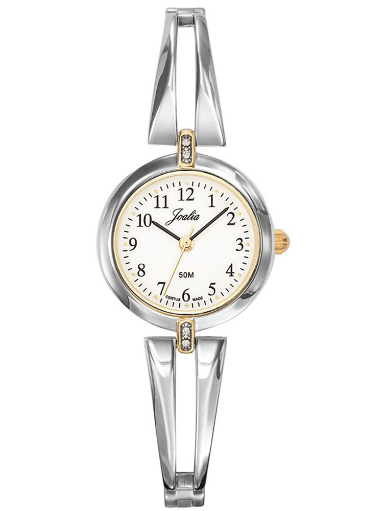 Montre bicolore Joalia femme bracelet ajouré 634614 - style moderne