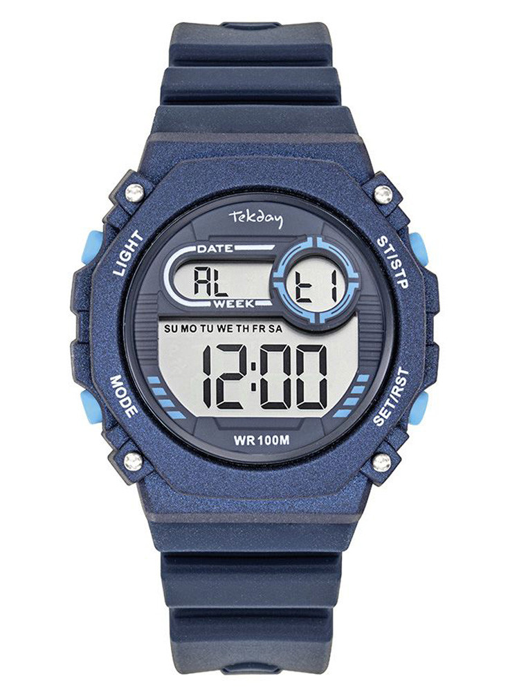 Montre Tekday mixte lunette hexagonale 654906