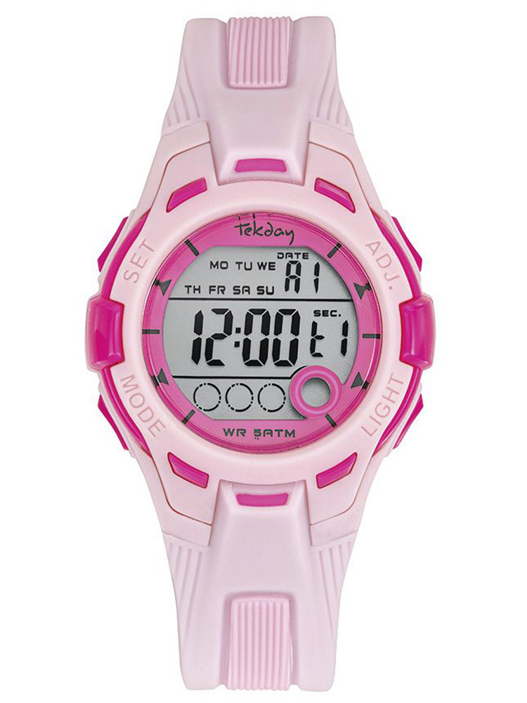 Montre enfant Tekday rose 654921