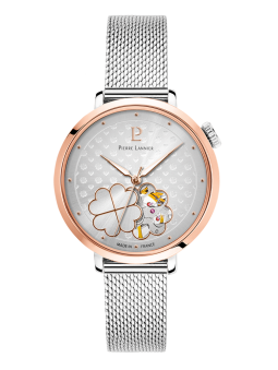 Montre Pierre Lannier femme trèfle automatique 146H721 - Style moderne