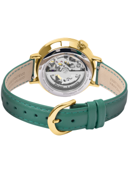 Montre femme trèfle Pierre Lannier verte 147K577 - Style moderne et chance. Vue de dos
