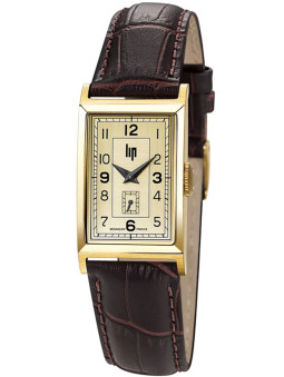 Montre Lip T18 vintage cuir brun 671006