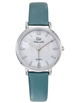 Montre Go femme bracelet cuir vert 699616 - style classique