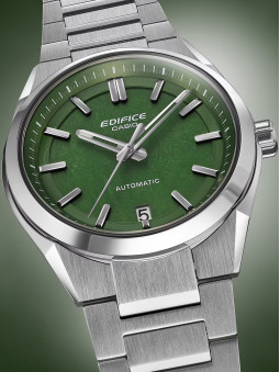 Montre automatique Casio cadran vert EFK-100D-3AER - style Sport - vue rapprochée