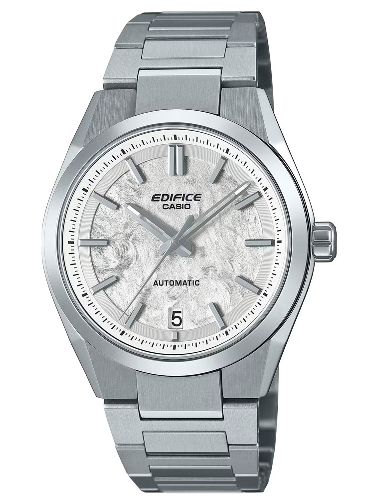 Montre automatique Casio cadran blanc nacré EFK-100D-7AER - style sport