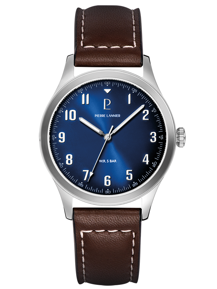 Montre Pierre Lannier homme aviateur 260G164 - style aviateur