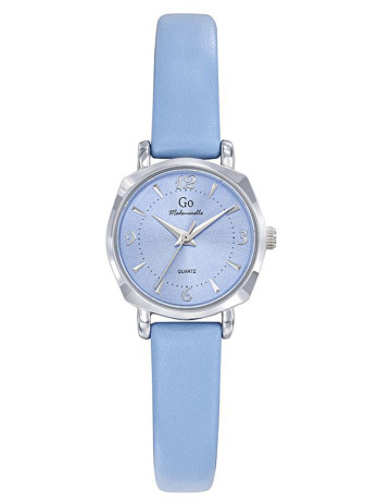 Montre femme Go bracelet cuir bleu 699621 - Style classique