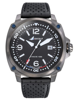 Montre homme noire Rafale...