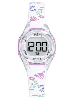 Montre enfant motifs fleurs...