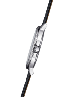 Montre Homme bracelet cuir bleu Festina cadran bleu F16745/3 - style élégant vue de côté