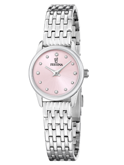 Montre femme cadran rose Festina F20749/2 - style élégant