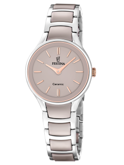 Montre femme céramique café Festina F20752/2 - style élégant